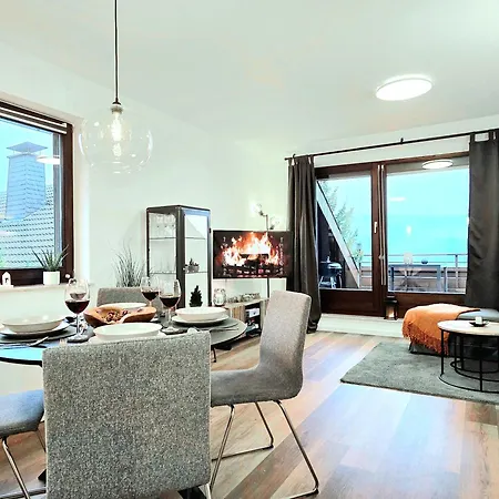 Tannenherz Mit Balkon & Bergblick & Naehe Hillebachsee & 2 Schlafzimmer 公寓 *