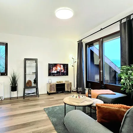 公寓 Tannenherz Mit Balkon & Bergblick & Naehe Hillebachsee & 2 Schlafzimmer 温特贝格