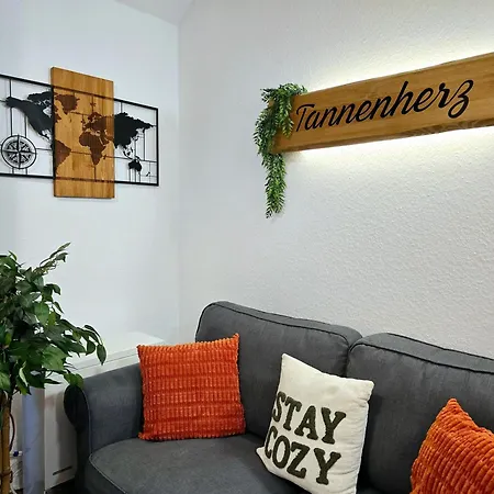 Lejlighed Tannenherz Mit Balkon & Bergblick & Naehe Hillebachsee & 2 Schlafzimmer