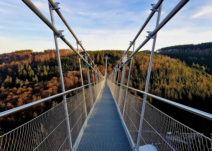 Tannenherz Mit Balkon & Bergblick & Naehe Hillebachsee & 2 Schlafzimmer Apartman *