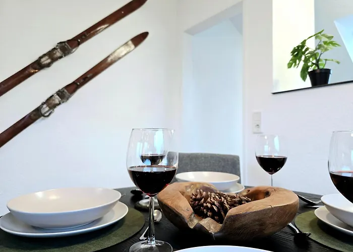 Tannenherz Mit Balkon & Bergblick & Naehe Hillebachsee & 2 Schlafzimmer