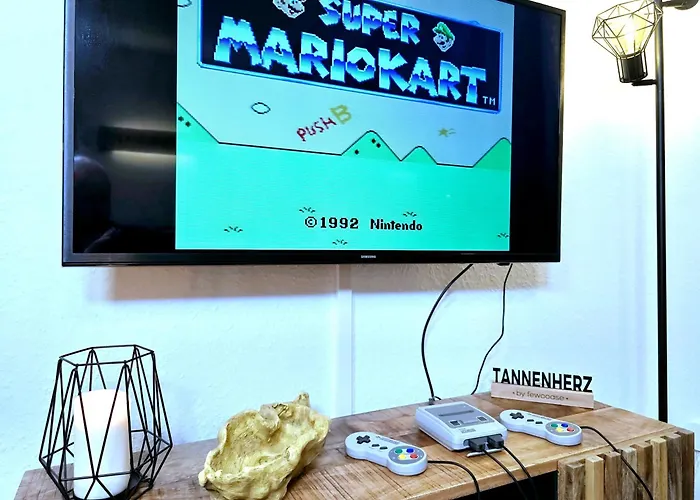 Tannenherz Mit Balkon & Bergblick & Naehe Hillebachsee & 2 Schlafzimmer Apartment